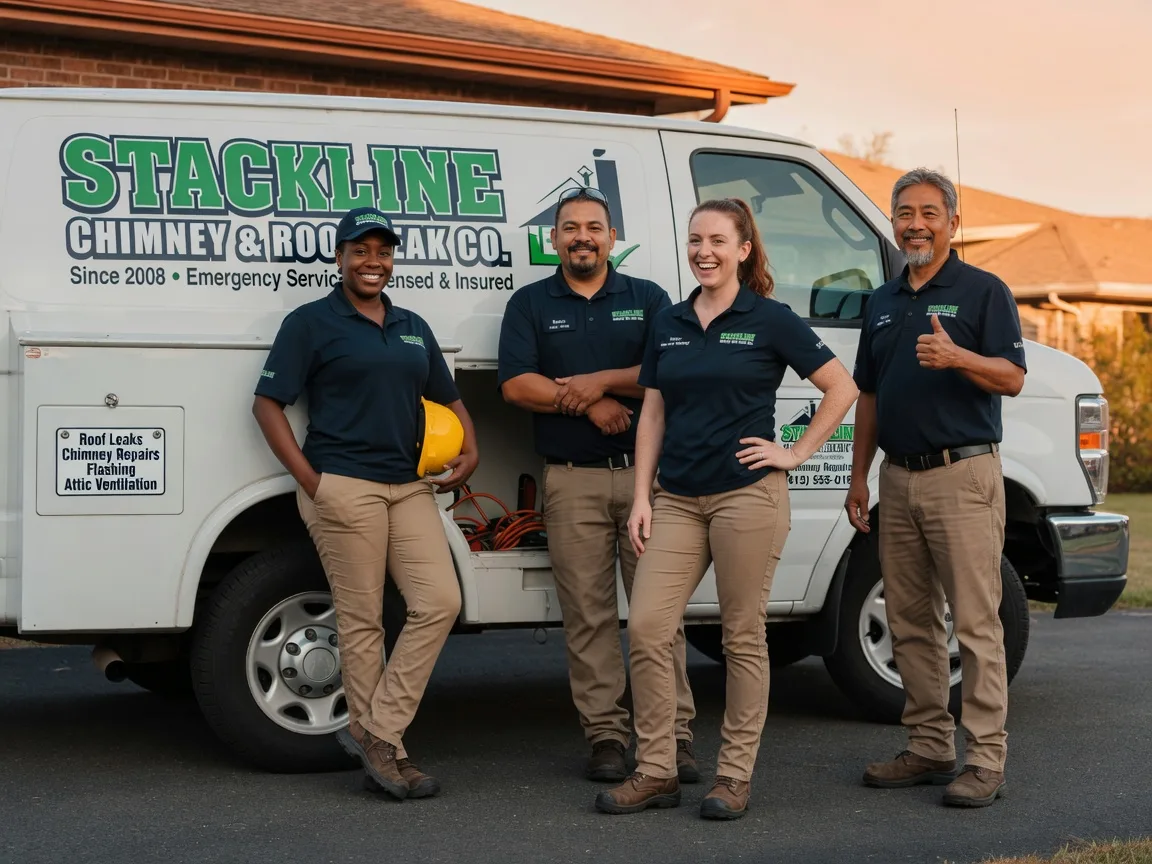 Chimney flashing repair company in Kipling, OH